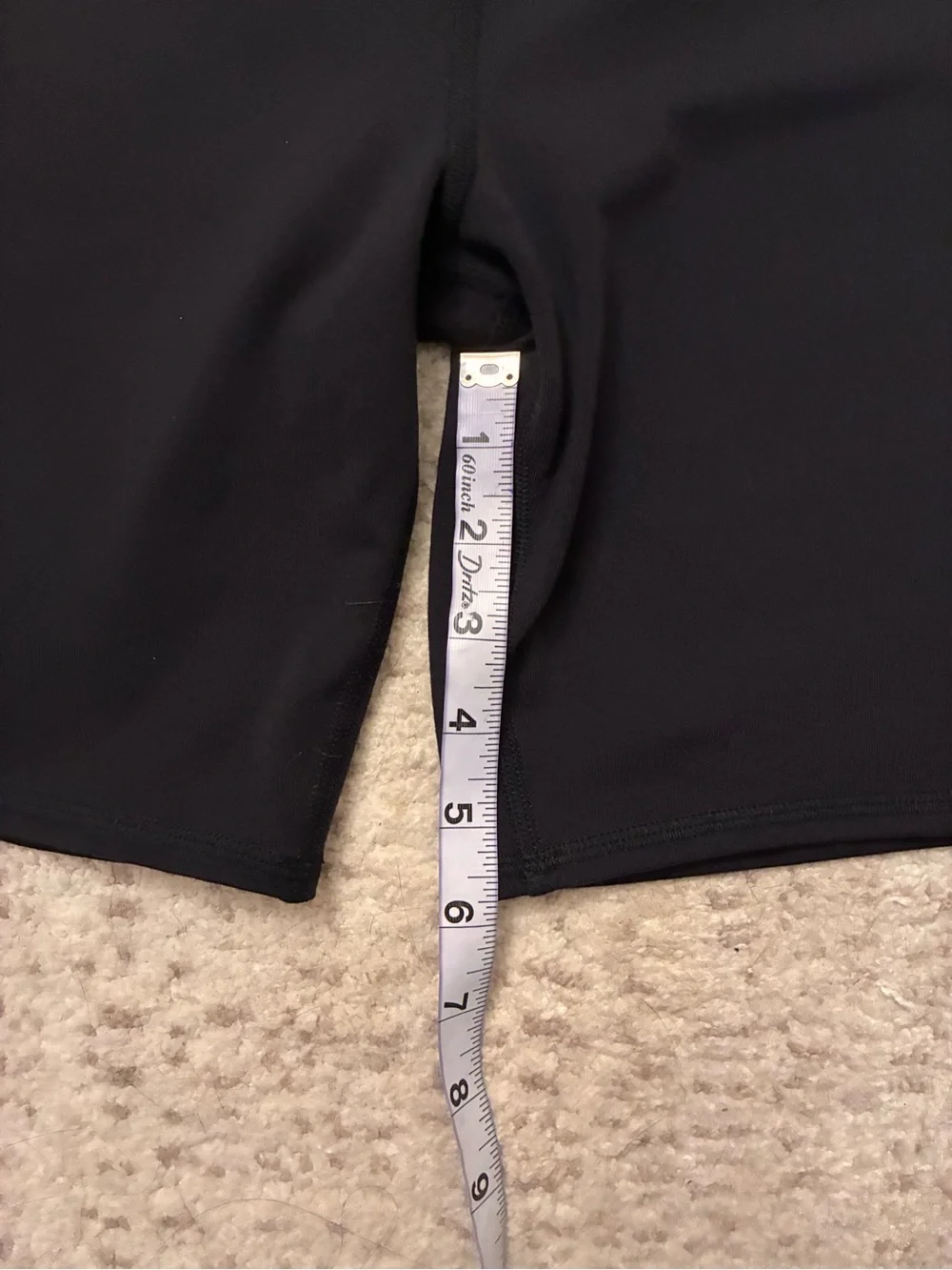Alo Yoga Black High-Waist Biker Shorts Women’s 5” Athletic Workout Size M